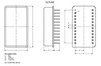 TCXO 120 Megahertz (MHz) Maximum Nominal Frequency Temperature-Compensated Crystal Oscillator (T-1276) - 2