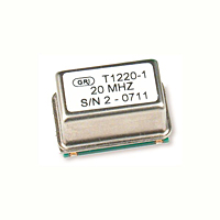 TCXO 10 to 50 Megahertz (MHz) Frequency Temperature-Compensated Crystal Oscillator (T1220 & T1221)
