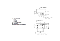 TCXO 10 to 50 Megahertz (MHz) Frequency Temperature-Compensated Crystal Oscillator (T1300)