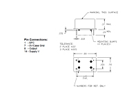 TCXO 10.0 to 50.0 Megahertz (MHz) Frequency Temperature-Compensated Crystal Oscillator (ZT610)