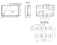 TCXO 52 Megahertz (MHz) Maximum Nominal Frequency Temperature-Compensated Crystal Oscillator - 2